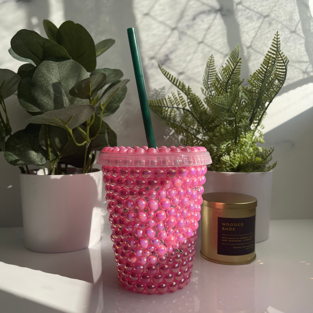 Mini Pink Pearl Tumbler