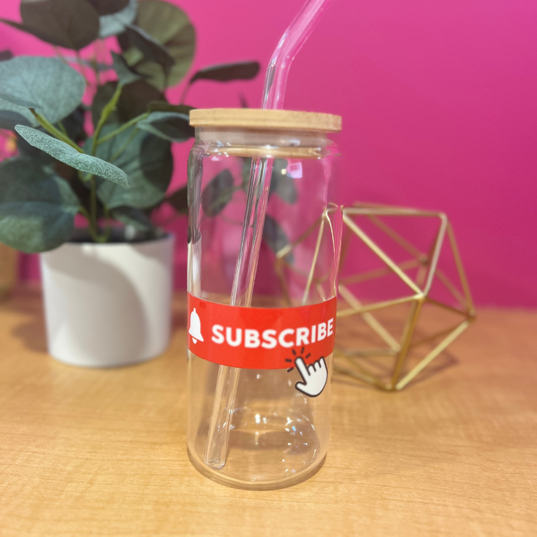 Subscribe Glass Can